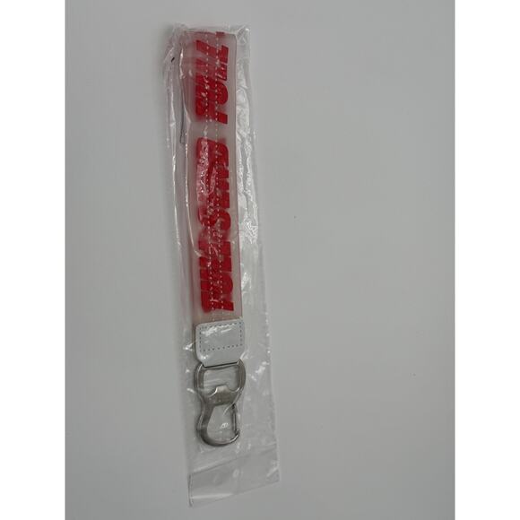 FULL SEND KEYCHAIN CLIP SHORT LANYARD CANOPENER 11" NEW RED - Picture 4 of 5